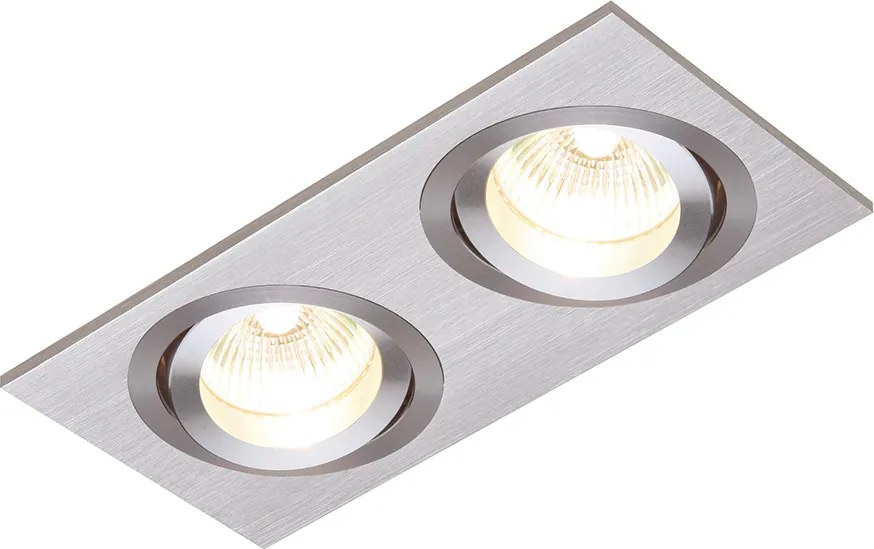 Endon TETRA 52404 Beépíthető spotlámpa 2x50W/GU10 IP20