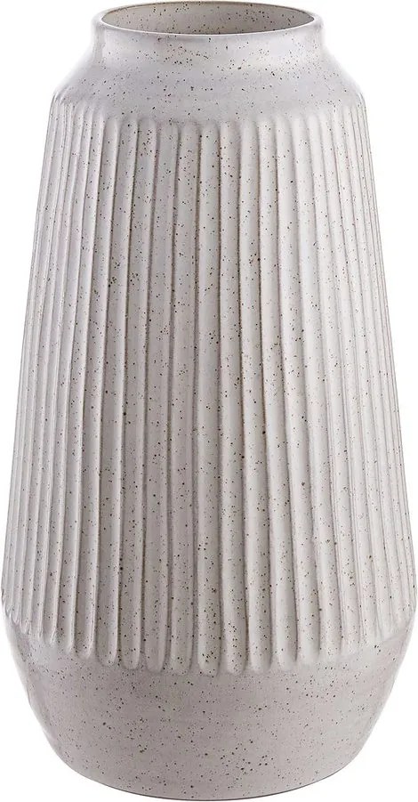 FINJA kerámia váza, fehér 31,5cm