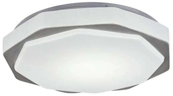 Rabalux 71046 - LED fényerőszabályozható mennyezeti lámpatest DETTORA LED/18W/230V + távirányító