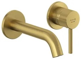 Mosdó csaptelep Kludi Bozz vakolat alatti rész nélkül csiszolt arany 38244N076