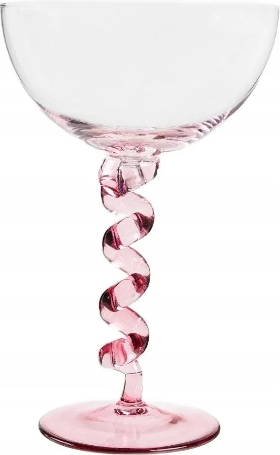 Koktélos pohár Homla Húsvét rózsaszín 240ml eredeti aranyos