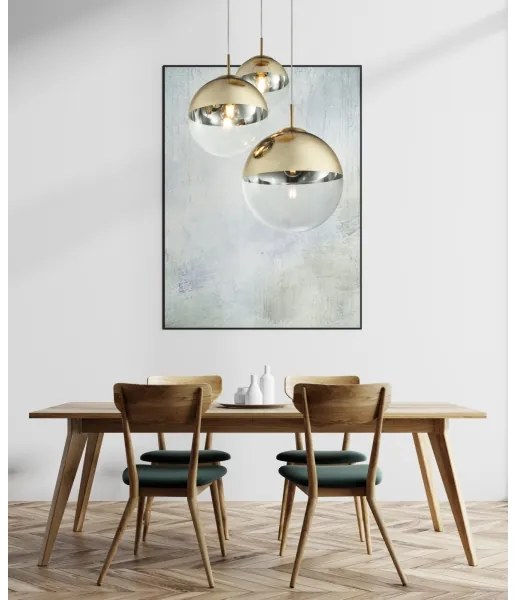 GLOBO 15855-3 - Csillár zsinóron VARUS 3xE27/40W/230V