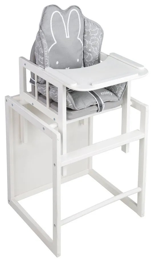 Szürke etetőszék huzat Miffy – Roba