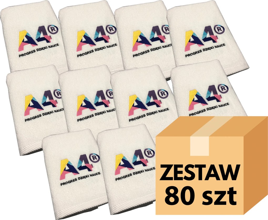 Reklámtörölköző Törölköző Logóval Hímzés 50X100 x80