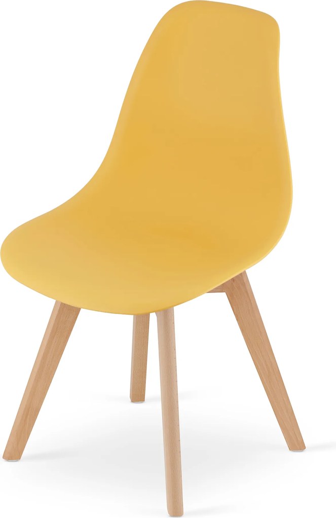 Akciós mustár színű KITO szék bükk lábakkal II. osztályú