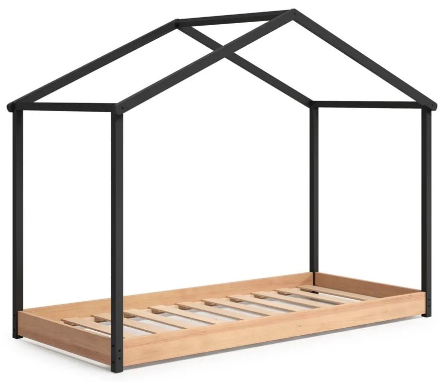 Arthur antracitszürke gyerekágy, 90 x 190 cm - Marckeric