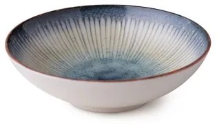 24 részes étkészlet kék/porcelán