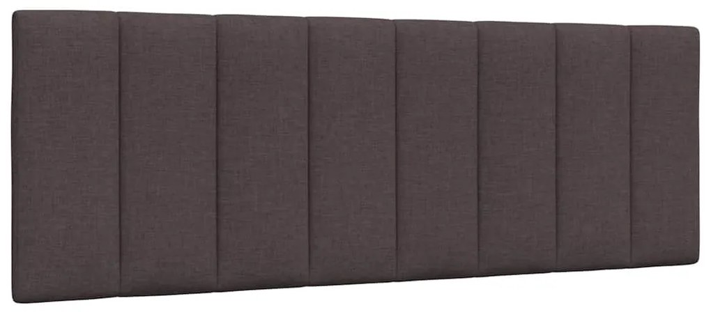 ágy matraccal Hanko Sötétbarna 140x200 cm szövet