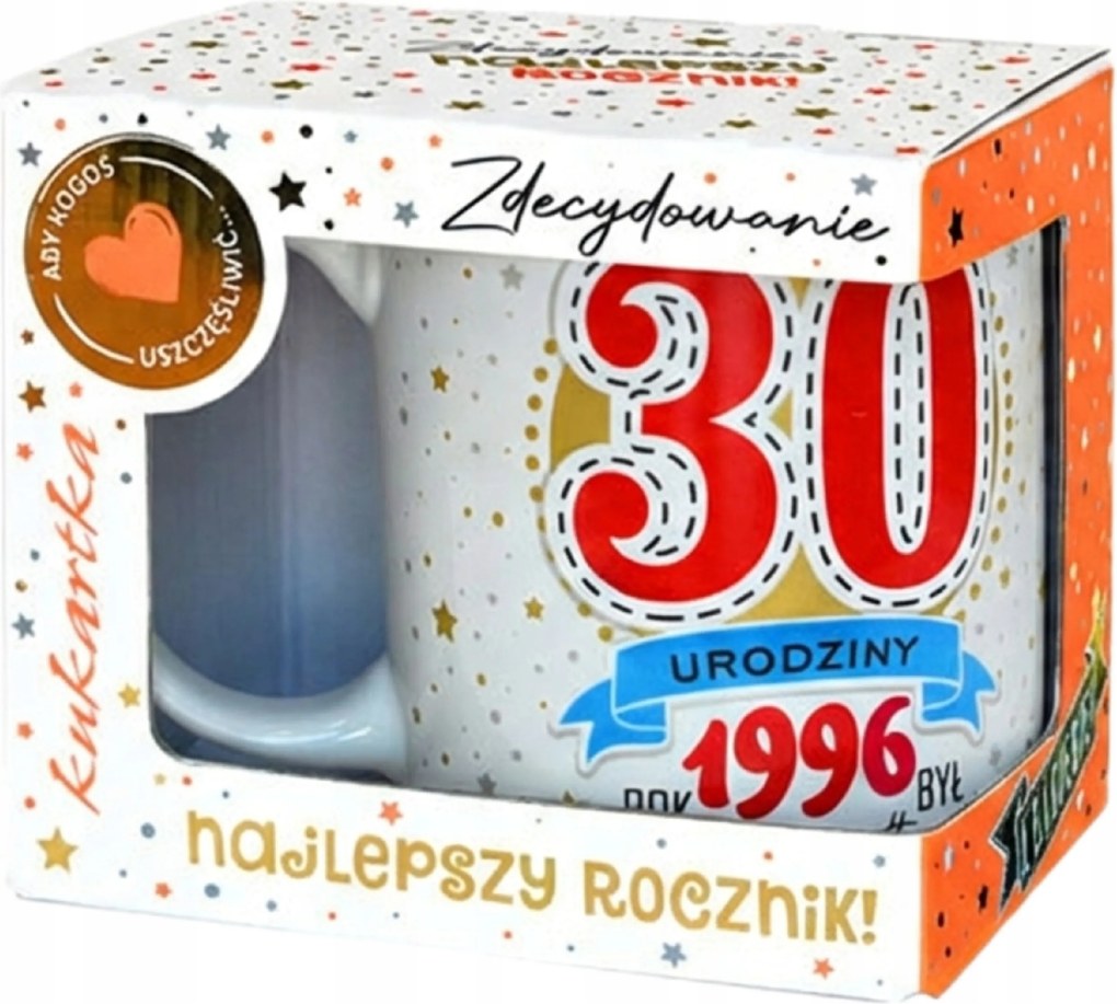 Ajándék 30. Születésnapra Bögre Vicces Kütyü Évkönyv 1996 Neki