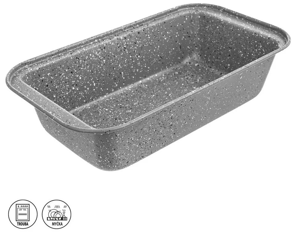 Fém kenyér sütőforma 15x27,5 cm Grande – Orion