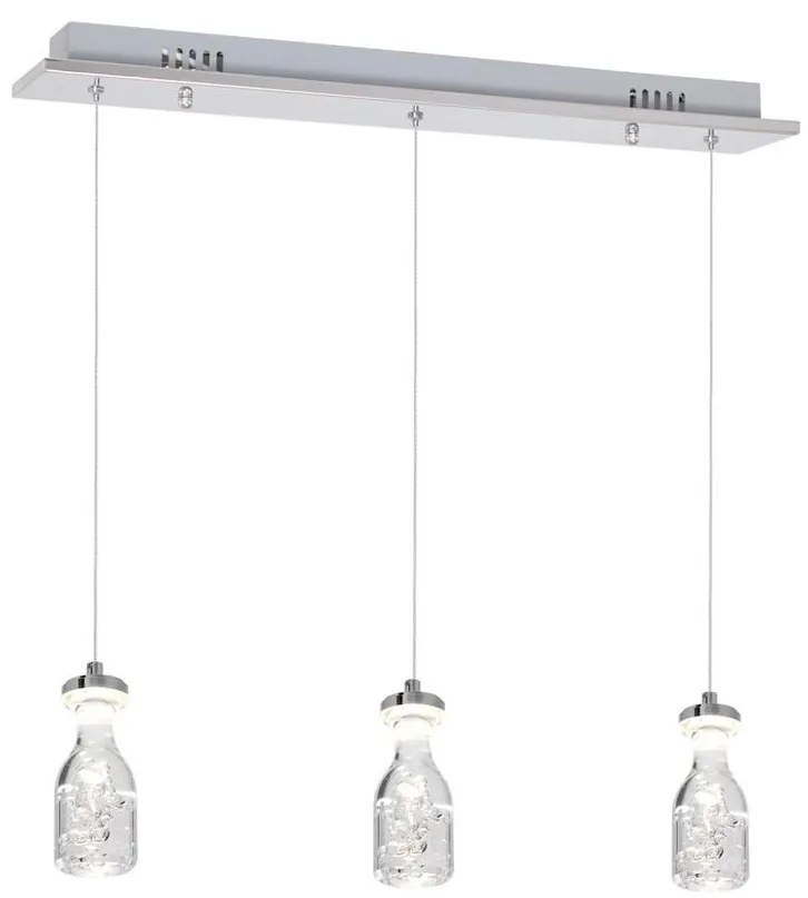 Milagro LED Csillár zsinóron BOTTLE 3xLED/15W/230V MI0934