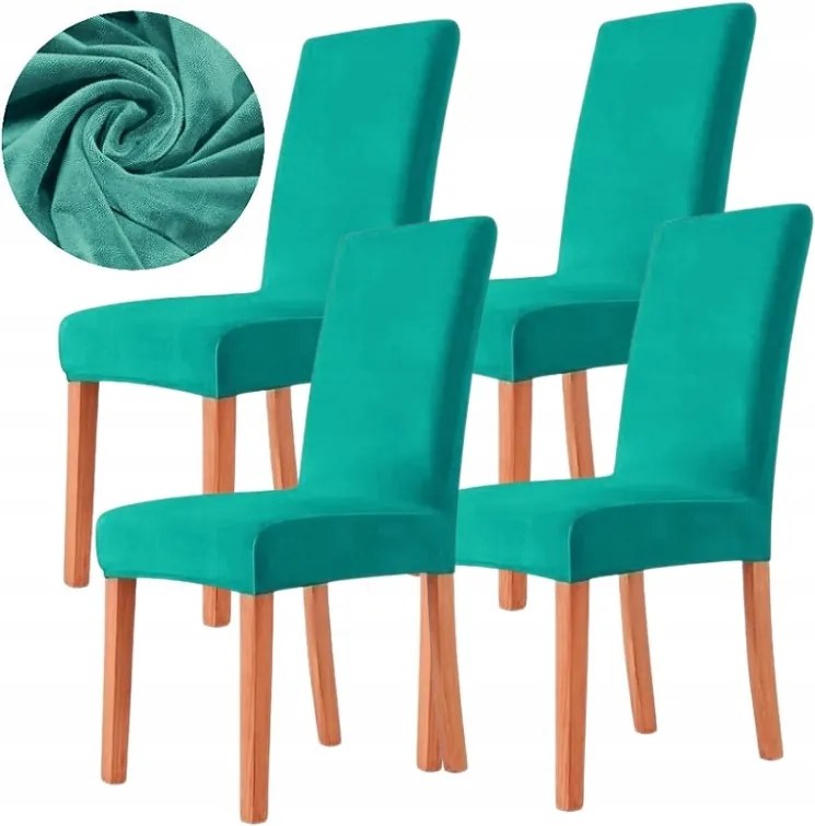 4 Db-os Székhuzat Szett Prémium Velúr Plüss Elasztikus