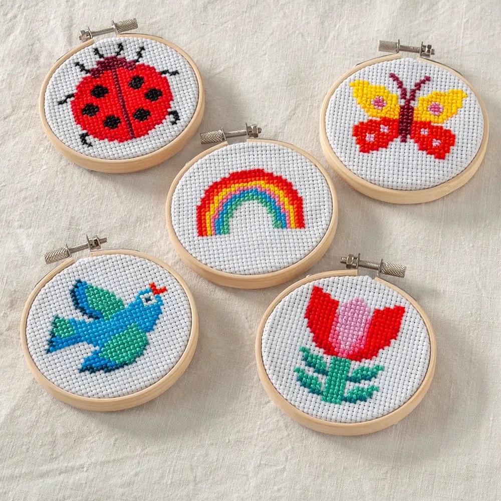 Kreatív készlet Cross-stitch Kit Ladybird – Rex London