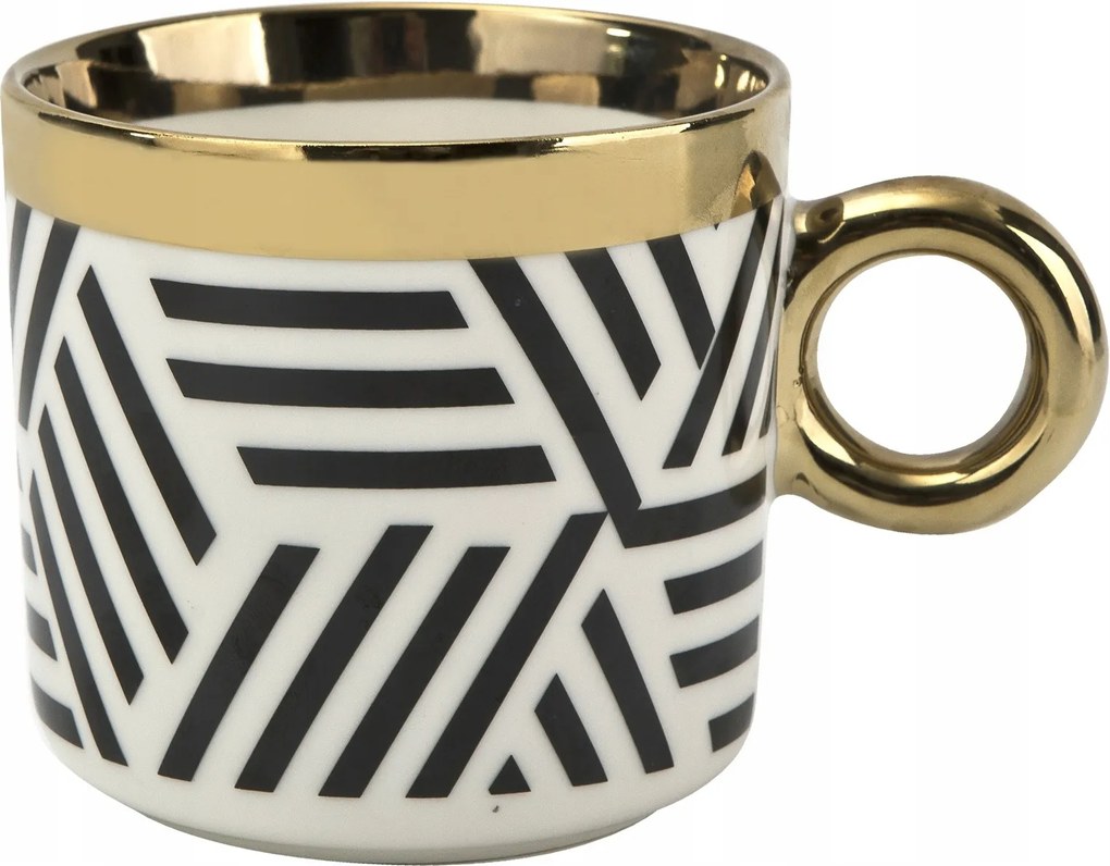 Porcelán bögre 350 ml Palazzo zigzag 2522