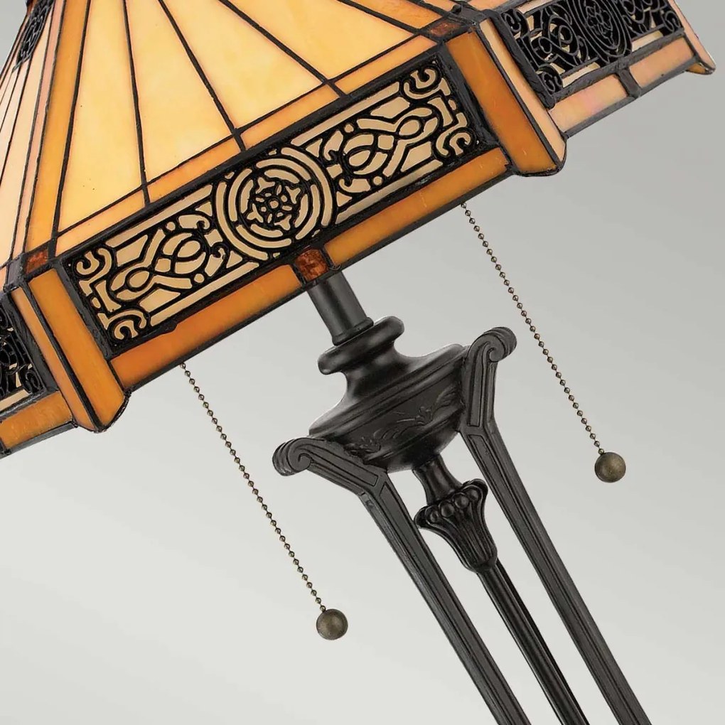 Quoizel INDUS QZ-INDUS-TL Asztali lámpa 2x60W/E27