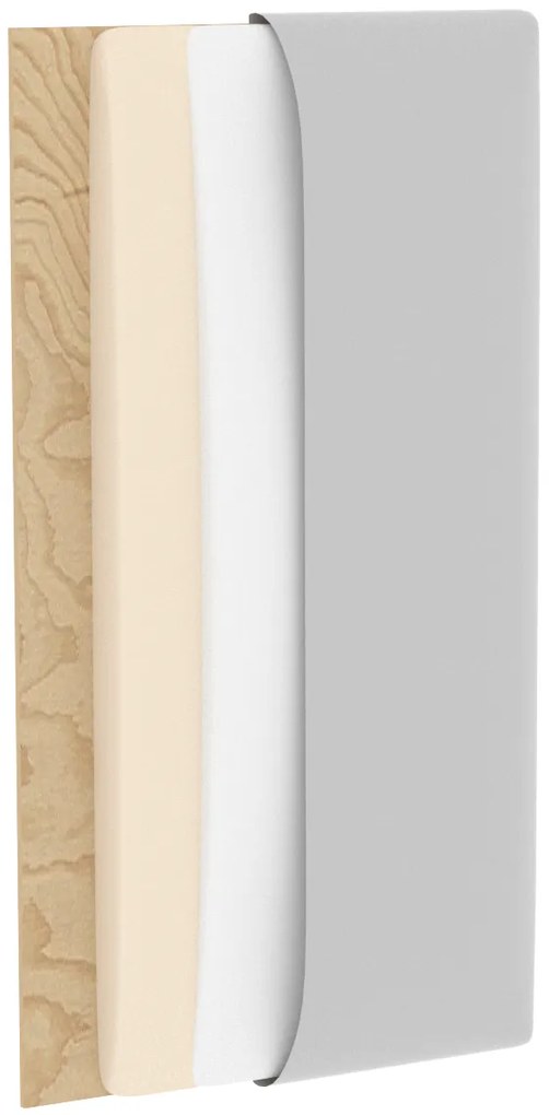 Kárpitozott falipanel QUADRATTA 40x40 cm - több színben Szín: Világosbarna