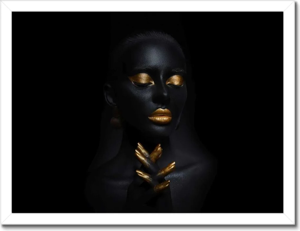 Poszterek keretben 40x30 Arany csend