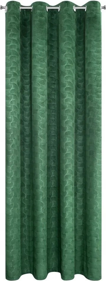 Függöny készre szerelve Ellen 140x250 Design91 zöld