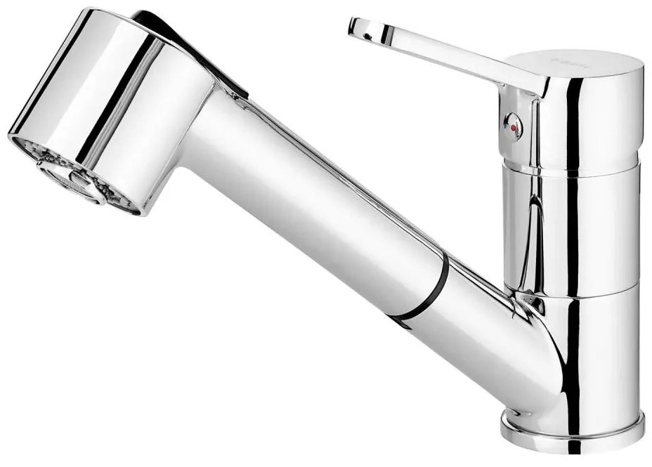 Deante BDN_071M - Mosogatócsap kihúzható permetezővel NARCYZ fényezett króm