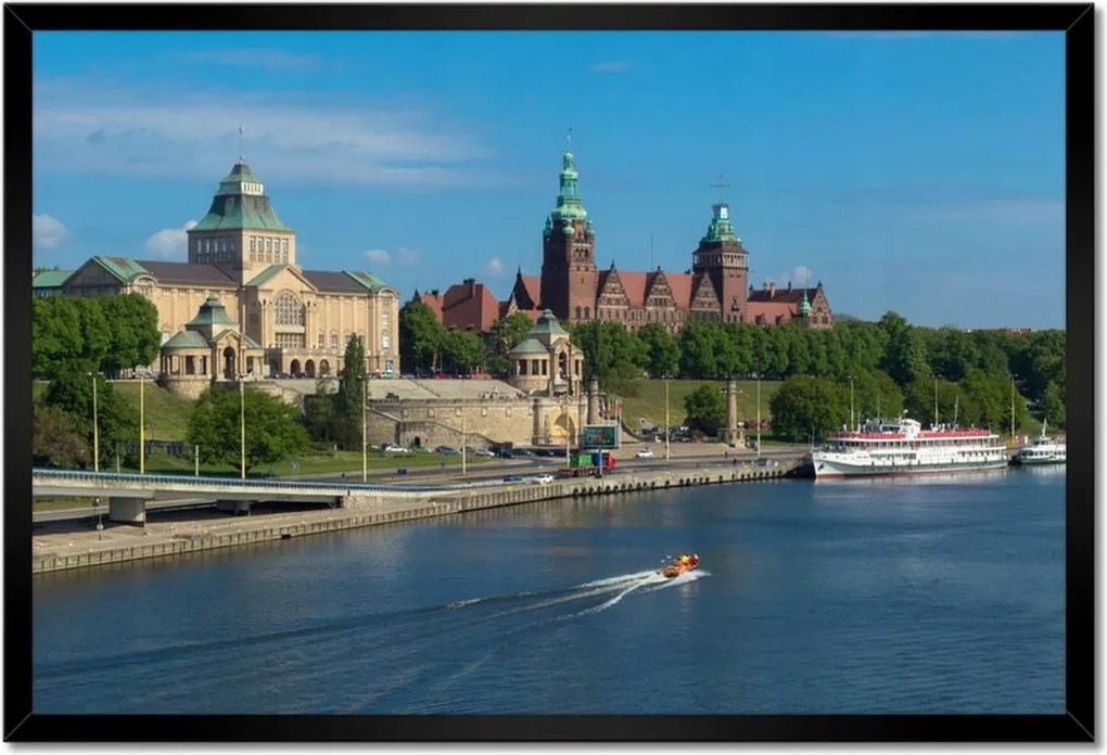 Poszterek keretben 60x40 Szczecin