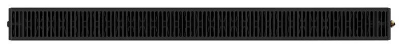 Mexen CVF22, lapos radiátor 900 x 400 mm, alsó csatlakozás, 880 W, fekete, W622F-090-040-70