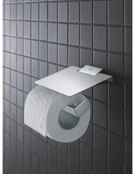 GROHE 40781000 - SELECTION CUBE WC-papírtartó, fényes króm