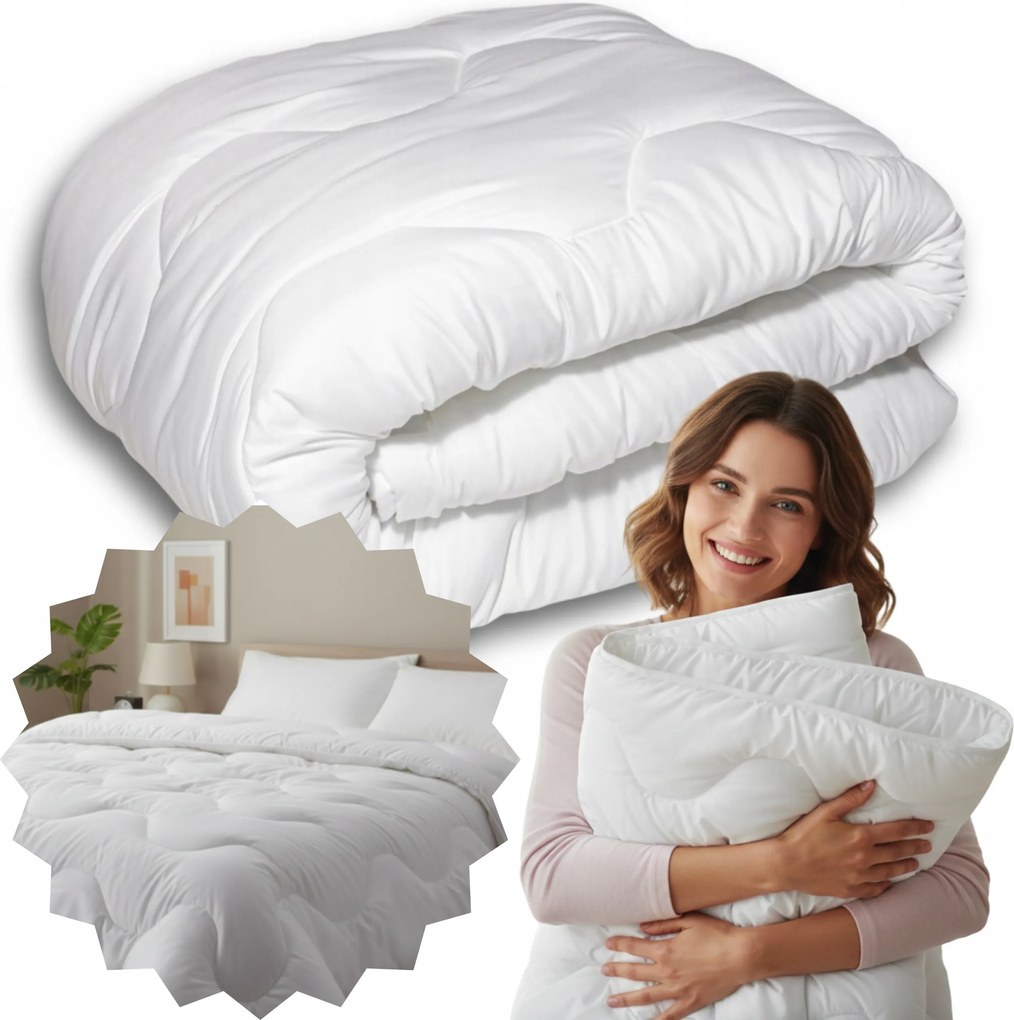 Antiallergén egész éves paplan 150x200 Puha Bolyhos Lengyel Gyártás