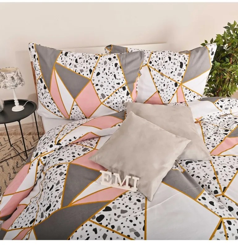 EMI Galina flanel ágyneműhuzat, A standard egyszemélyes ágy szett tartalma: 1x 140x200 + 1x 70x90