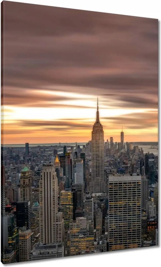 Vászonkép 70x100 New York felülnézet