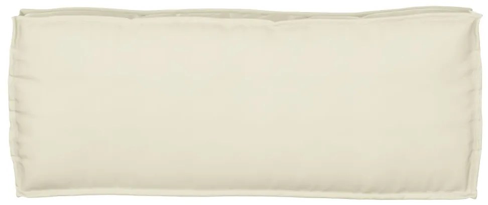 Raklap párna készlet 2 pcs Krém 100 x 40 x 8 cm Oxford szövet