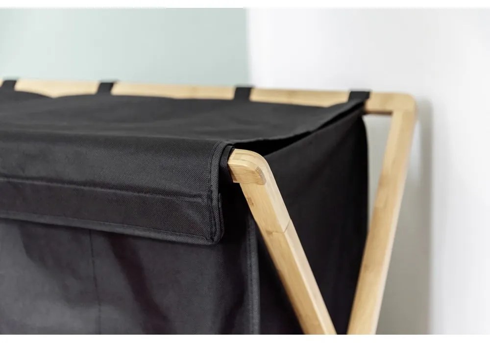 Textil szennyeskosár 93 l Ecori – Wenko
