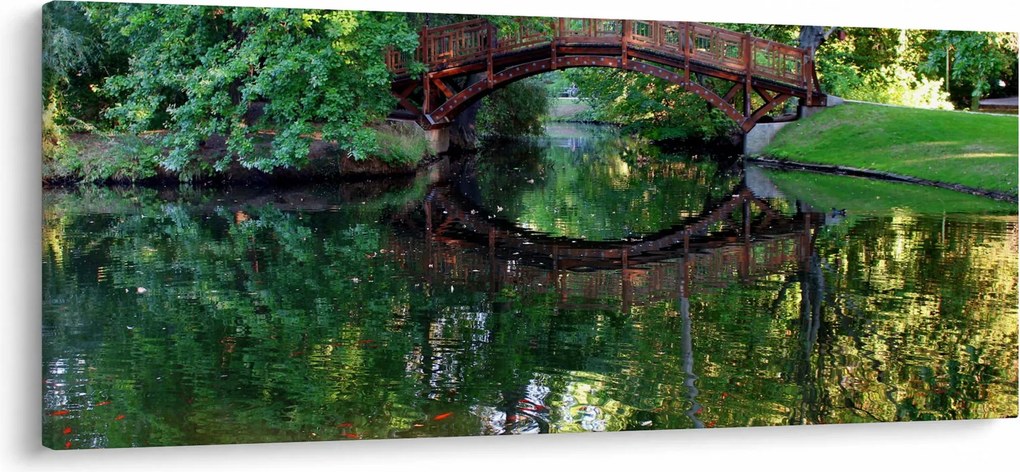 A folyó képe (120x50 cm)