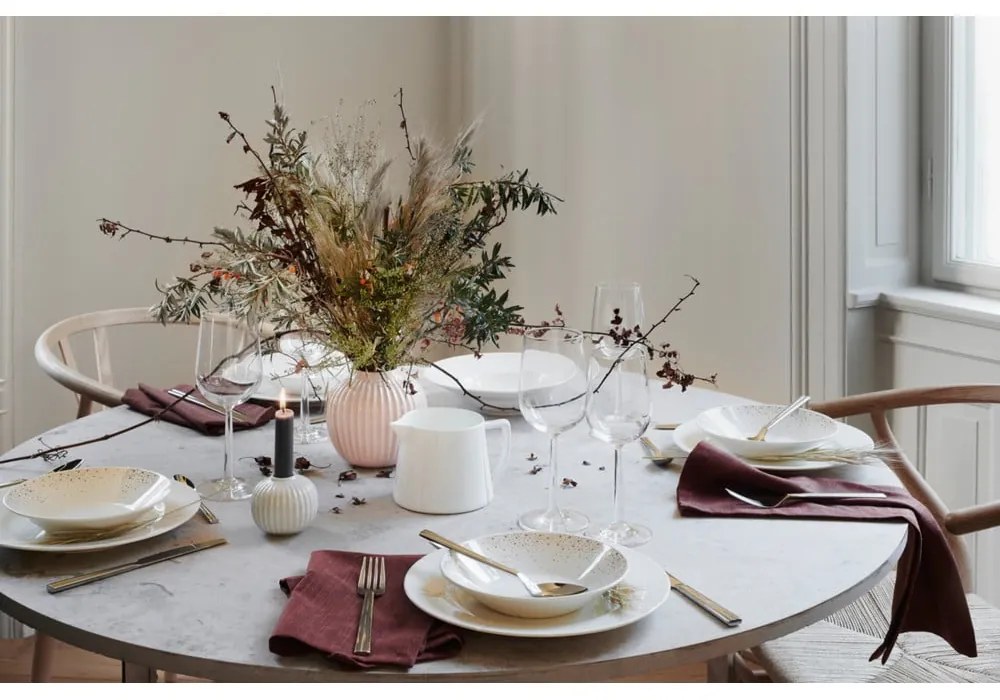 Hammershoi fehér porcelán gyertyatartó, ⌀ 7,5 cm - Kähler Design