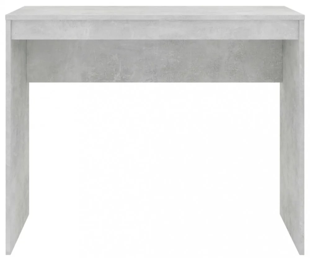 betonszürke szerelt fa íróasztal 90 x 40 x 72 cm