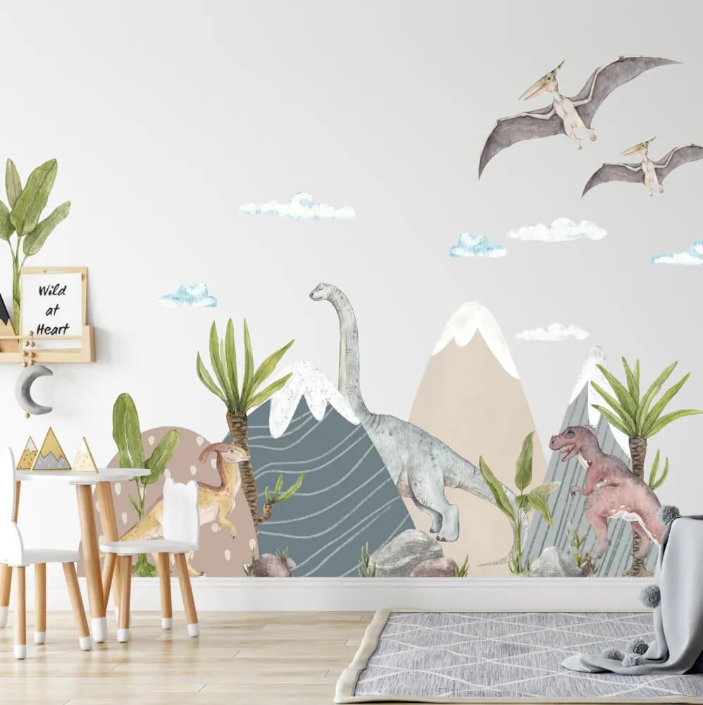 INSPIO Falimatricák - A dinoszauruszok világa