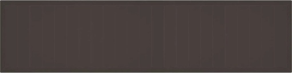 vidaXL Kerti étkező szett párnákkal párnával 15 pcs Barna PP