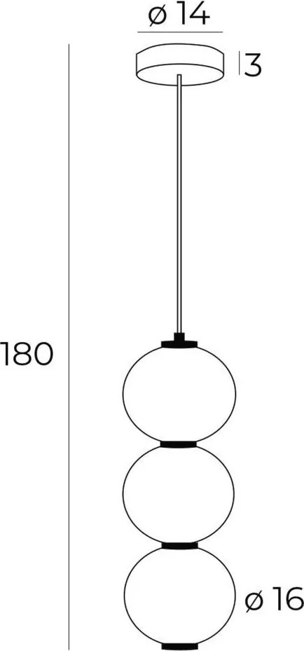 Függeszték Fehér TAMA MAXLIGHT P0470