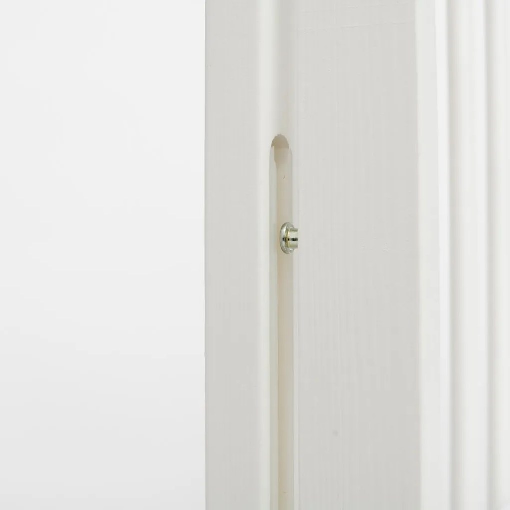 Gyerek kiságy New Baby LILLY leengedhető oldalráccsal fehér