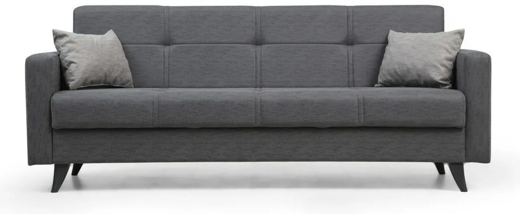 Polya 3 Dark Grey kinyitható kanapé