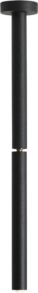 ALDEX 1084PL_G1_S STICK Hengeres Mennyezeti Lámpa Fekete G9 IP20