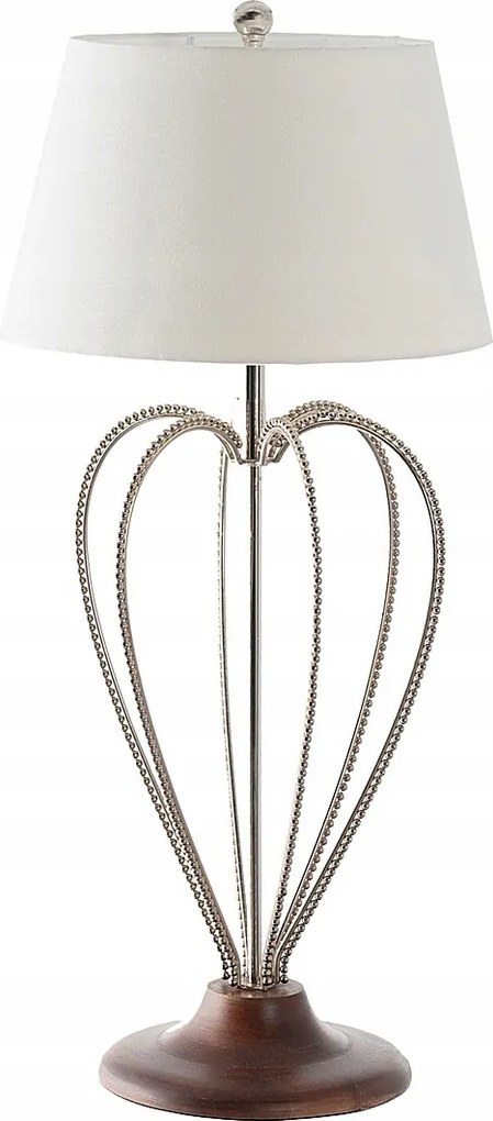 Dekoria Diva asztali lámpa, ezüst