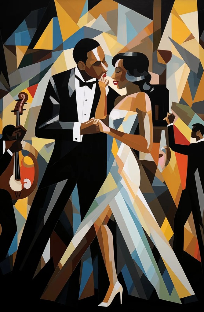 Poszter 56,6x86,4cm Jazz Esti Harmónia