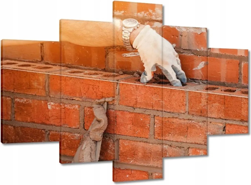 Festmények 150x105 Tégla lerakás habarcs