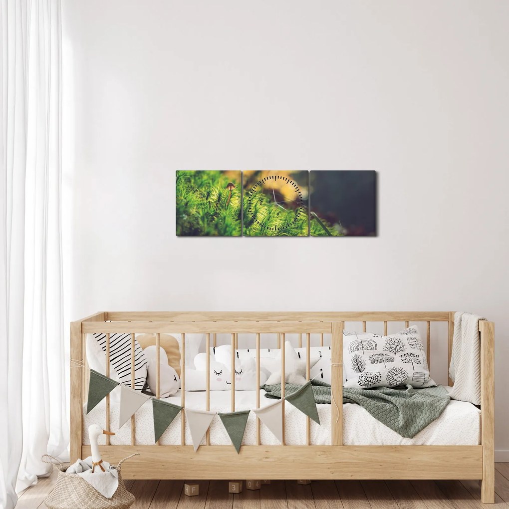 A moha képe gombával (órával) (90x30 cm)