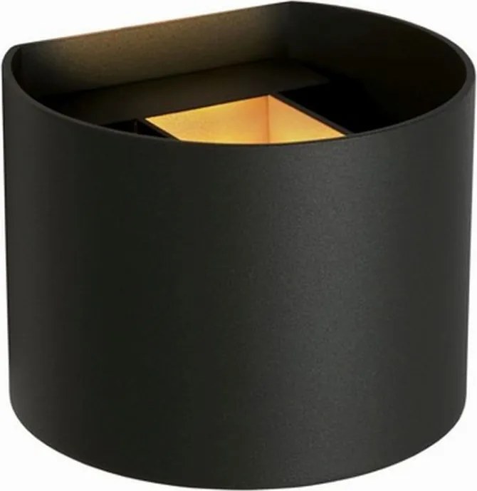 LUCIDE 69201-06-30 AXI Modern Kültéri Fali Lámpa Fekete LED IP44