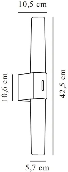 Nordlux - LED Fürdőszobai tükörmegvilágítás HELVA LED/9W/230V  IP44