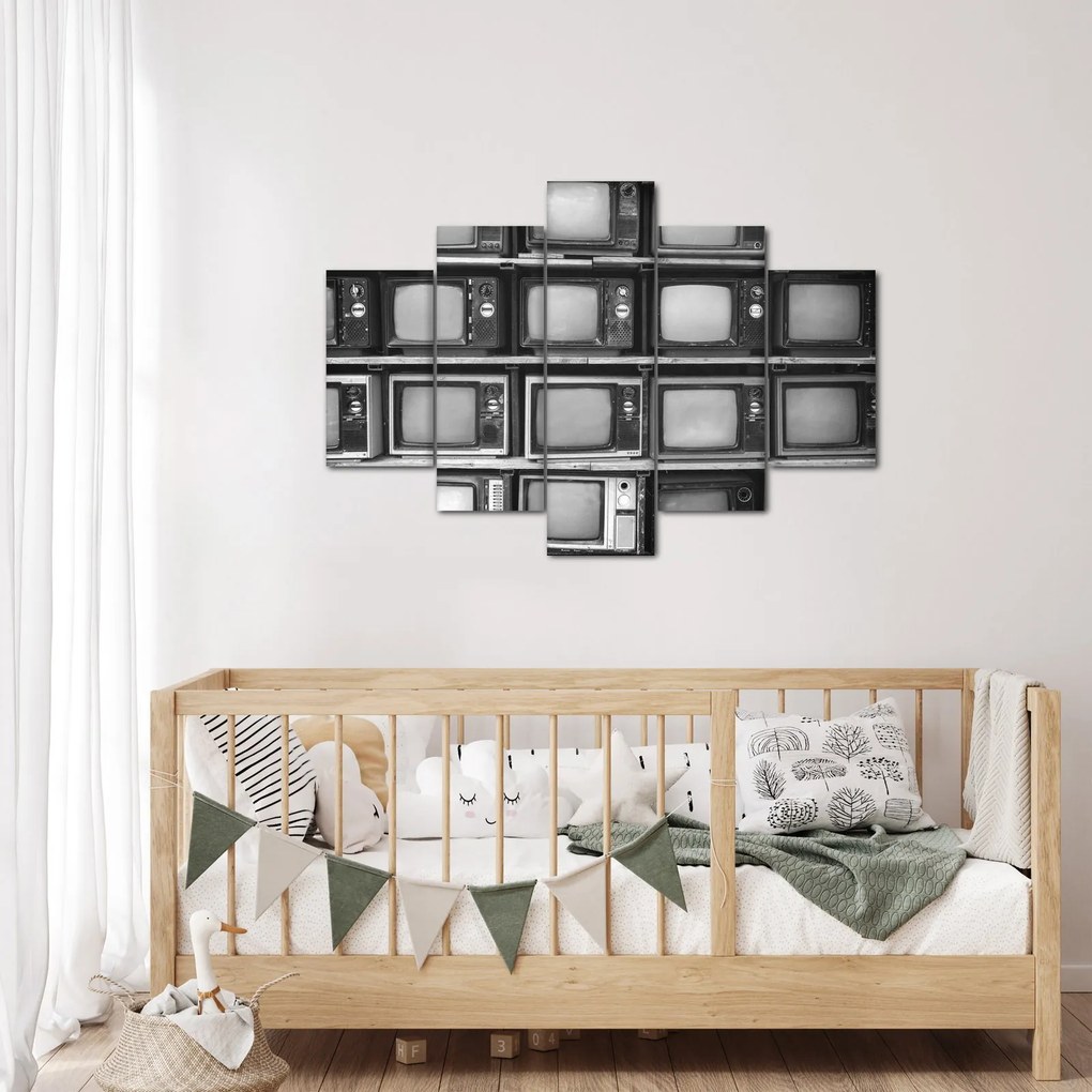 Kép - Retro TV (150x105 cm)