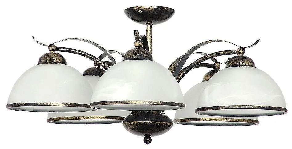 Luminex Mennyezeti lámpa KORFU 5xE27/60W/230V LU4038