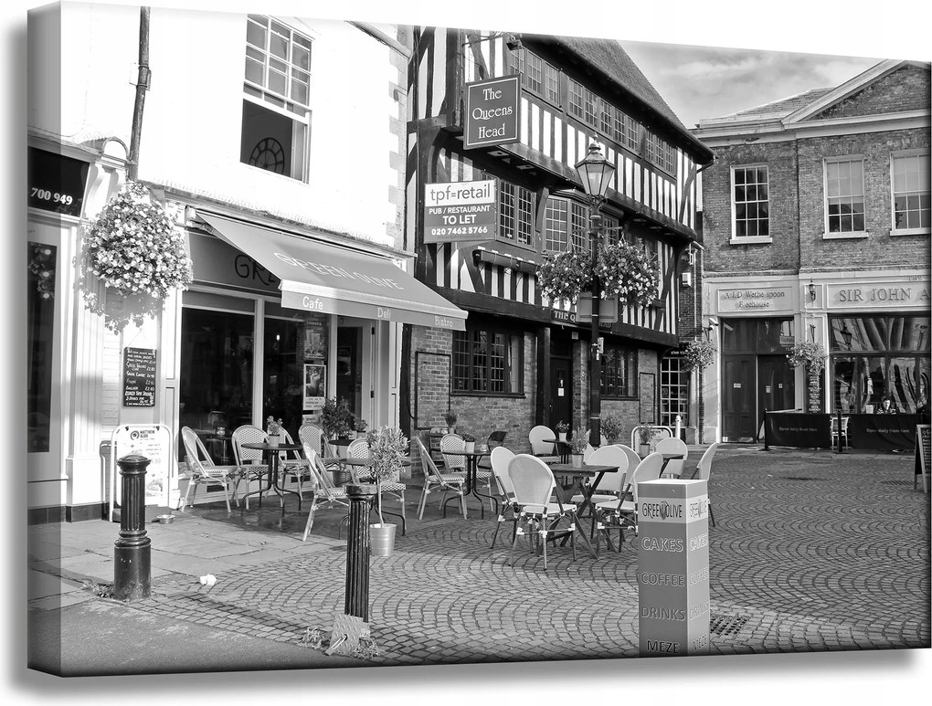 Vászonkép Építészet Kávézó 60x40 cm