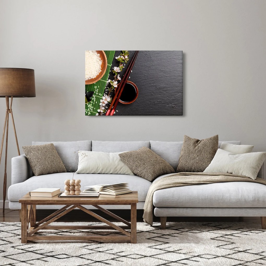 Kép - Sushi (90x60 cm)